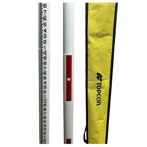 Topcon SK Level Rod 32 ft, Feet/10ths Graduation with Carrying Bag - 1072891-01