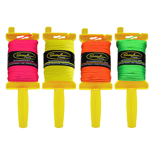  US Tape 250' Braided Stringliner Original Mason's Line Reels - (8 Color Available)