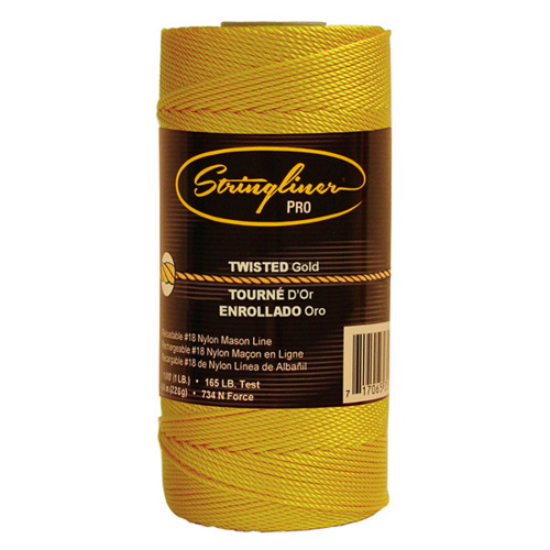 US Tape Stringliner #18 Construction Replacement Roll, Twisted, 1080&#39;