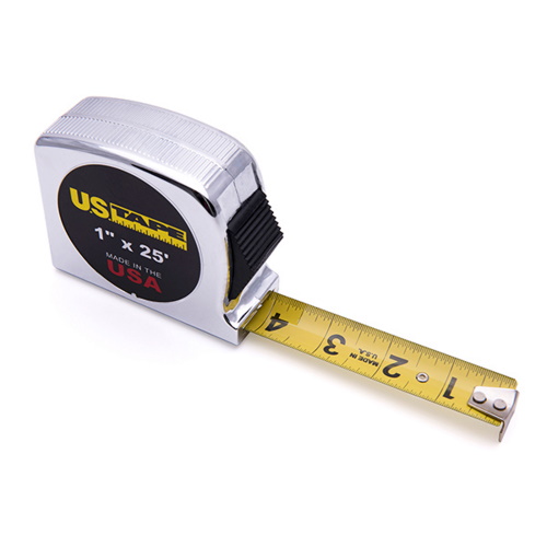 US Tape Classic Series Short Tapes, Chrome Case - (11 Sizes Available)