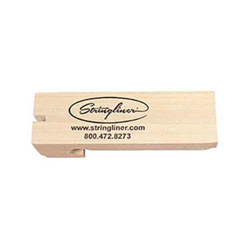US Tape Stringliner 4&quot; Line Blocks, Wood, Pack of 2 - 25943