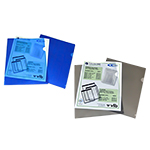 VLB Letter Size (8 1/2" x 11") Filemode Poly View Folders, 10/Pack - (2 Colors Available) ET12995
