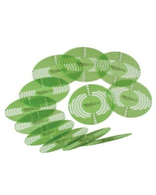 Alvin 3903 96 Extra Large Series Ellipse Template Set Engineersupply