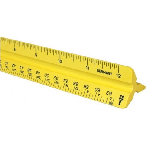 ALVIN 110 Series Architect Triangular Scale