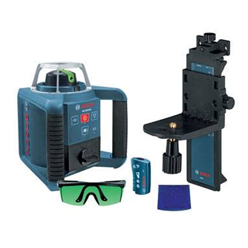 Bosch Self Leveling Green Rotary Laser With Layout Beam Grl300hvg