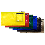 Charnstrom 14"L x 9"H Nylon Round Trip Mail Pouch - (6 Colors Available) ET14592