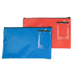 Charnstrom 22"L x 18"H Vinyl Round Trip Mail Pouch - (2 Colors Available) ET14597