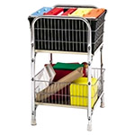Charnstrom Compact Office Mail Distribution and File Cart without Casters (M014) ET14610