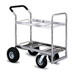 Charnstrom Mail Room and Office Cart Frame Only with Caster and Wheels - (2 Options Available) ET14638