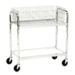 Charnstrom Medium Basket Utility Mail or Office Cart (M167) ET14645