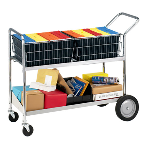 Charnstrom Extra Long Transport Mail Room and Office Distribution Truck/Cart (B185)
