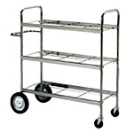 Charnstrom Extra Long Triple Decker Frame Mail and Office Distribution Cart (M290) ET14720