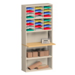 Charnstrom Letter Depth 24 Pockets Office/Satellite Mail Center - (2 Colors Available) ET14740