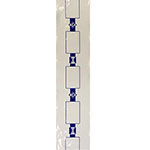Peep Squirrel 10" x 44" Plastic Blueprint Banner Bags with Dispenser (Roll of 135 Bags) - BB.4.C.10.44 ES4750