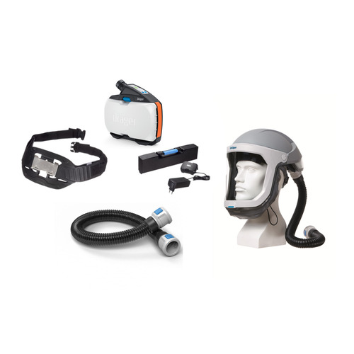  Draeger X-plore 8700 (EX) Helmet Set - NA00791