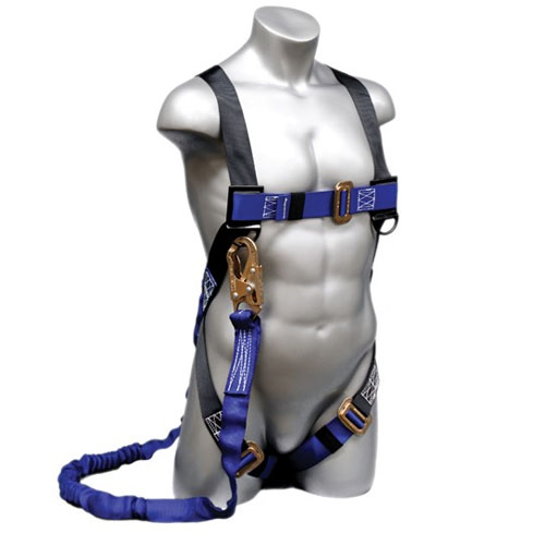 Elk River Construction Plus Series Safety Harness with 6 ft NOPAC with Snaphook - 48013