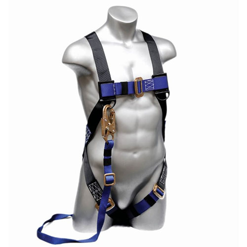 Elk River Construction Plus Series Safety Harness with 5&#39; Zorber Lanyard - 48175