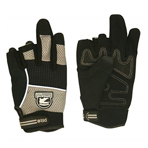  Gatorback Fingerless Work Gloves - 633 (3 Sizes Available)