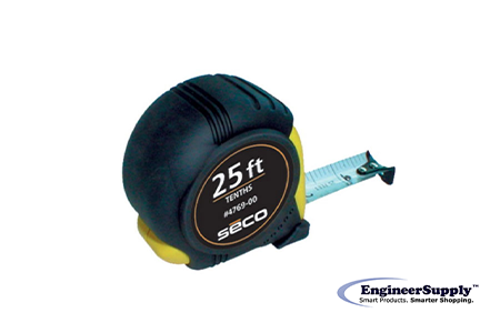 TSeco 25-Foot Heavy-Duty Surveyors Measuring Tape