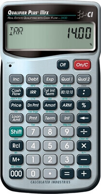 Calculated Industries Qualifier Plus IIIfx 3430 ES762