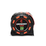  Crescent 1-1/14"x25" Shockforce Nite Eye Magnetic Tape Measure - LM1325B-02