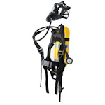 Draeger - PAS Lite Kit 2216 PSI w/ Panorama Nova Mask, 30 Minute Aluminum Cylinder & SCBA Case (4046193) ET14234