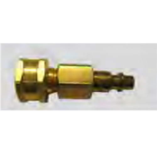 Photograph of Draeger Quick Disconnect Coupling, Plug and Nut - Hansen Brass - 4059248