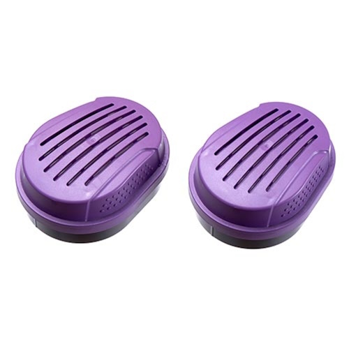 Draeger X-Plore Mask Combination Cartridge, Organic Vapor/Multi-Gas Plus/P100, 2-Pack - 6738361