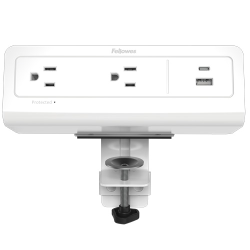  Fellowes FlexCharge Desktop Power Hub 65W - White