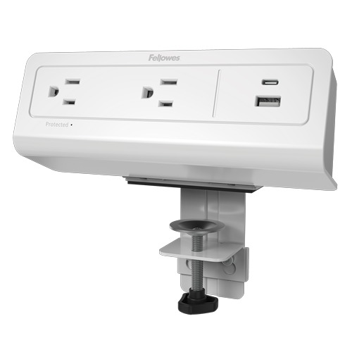 Fellowes FlexCharge Desktop Power Hub 65W - White