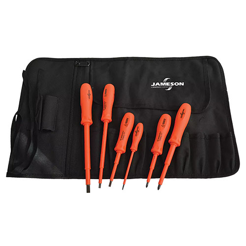  Jameson 6-Piece Insulated Screwdriver Set - JT-KT-02100