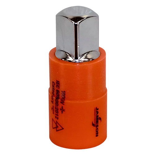  Jameson 3/8&quot; Female x 1/2&quot; Male Insulated Socket Adapter - JT-SK-04401