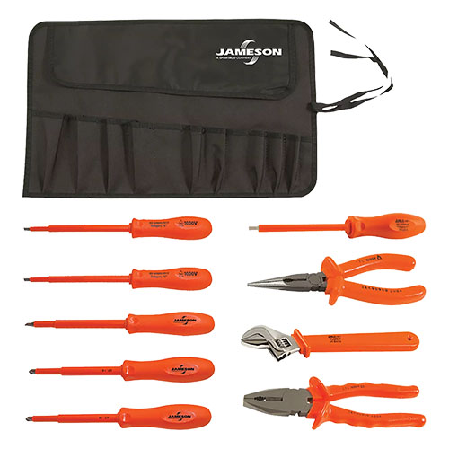  Jameson 9-Piece Insulated General Purpose Tool Kit - JT-KT-00006
