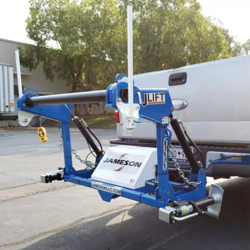 Photograph of Jameson J-Lift Hitch-Mounted Reel Lift - MTK-40