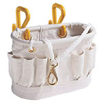  Jameson Canvas Tool Bag and S Hooks - 24-41S
