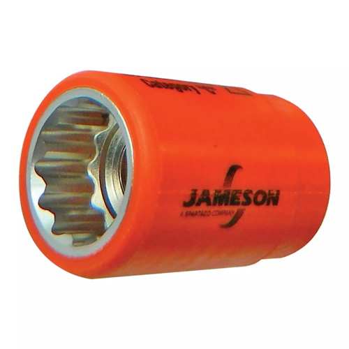 Jameson JT-SK Series Insulated 3/8&quot; Drive Sockets - (9 Sizes Available)