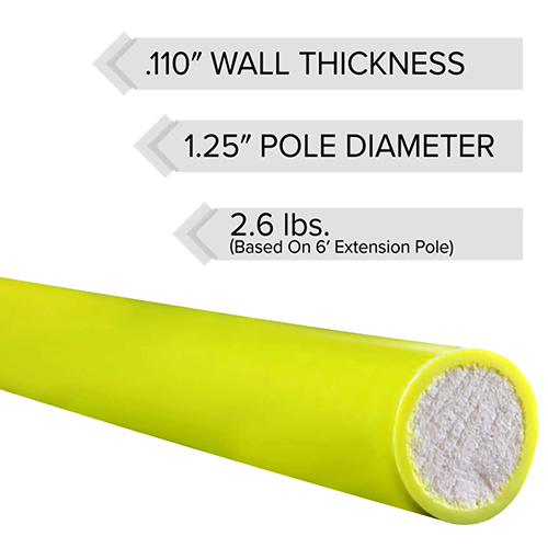 Jameson - JE-Series Foam Core Base Pole - (6 Sizes Available)