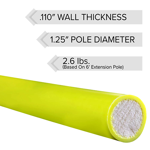 Jameson - JE-Series Foam Core Extension Pole - (5 Sizes Available)