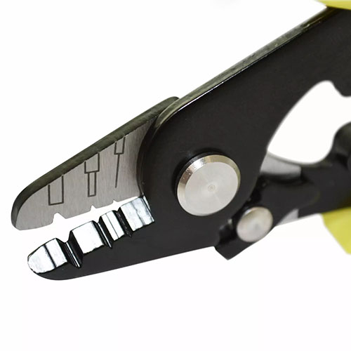 Photograph of Jameson Tri-Hole Fiber Optic Strippers - 32-FS-375