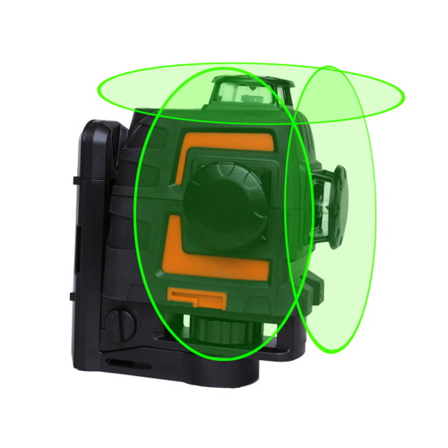 Photograph of Johnson Level Professional Self-Leveling 3x360 Degrees Laser w/ GreenBrite (40-6674)