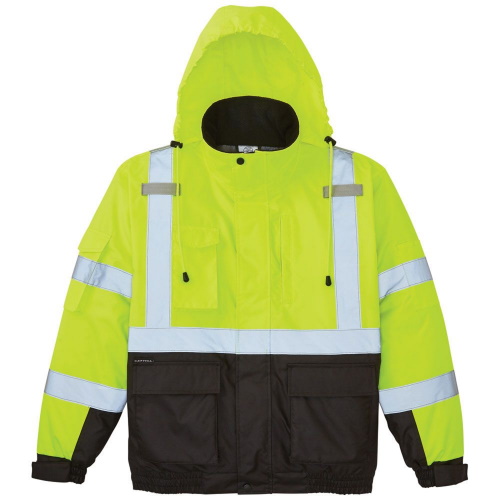 Klein Tools High-Visibility Winter Bomber Jacket - (2 Sizes Available)