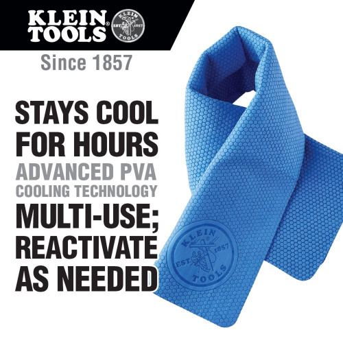 Photograph of Klein Tools Cooling PVA Towel - (2 Colors Available)