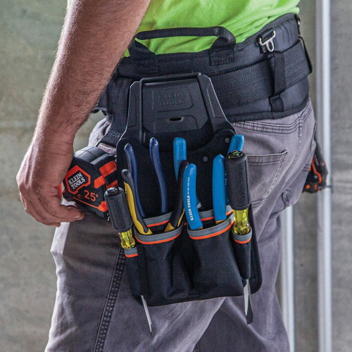 Photograph of Klein Tools Tradesman Pro Modular Pouch with Belt Clip - (4 Options Available)