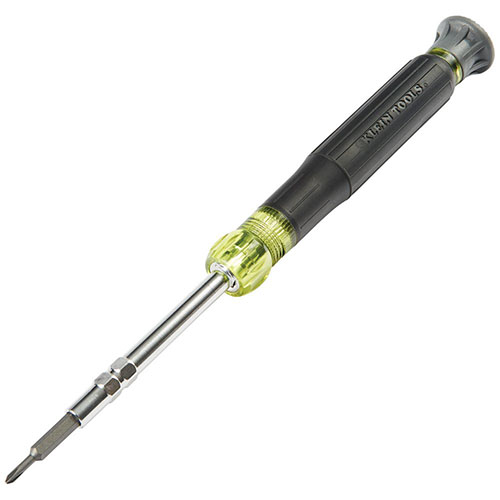 Photograph of Klein Tools All-in-1 Precision Screwdriver Set with Case - 32717