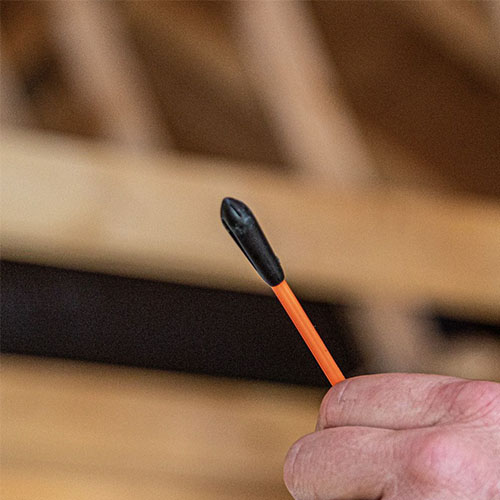 Photograph of Klein Tools 100' Multi-Groove Fiberglass Fish Tape with Nylon Tip - 56383