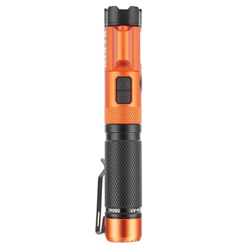 Photograph of Klein Tools Rechargeable Focus Flashlight with Laser - 56040