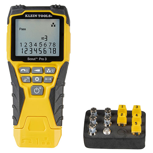  Klein Tools Scout Pro3 Cable Tester Starter Kit - VDV501-851