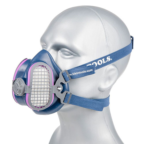 Photograph of Klein Tools P100 Half-Mask Respirator, M/L - 60244