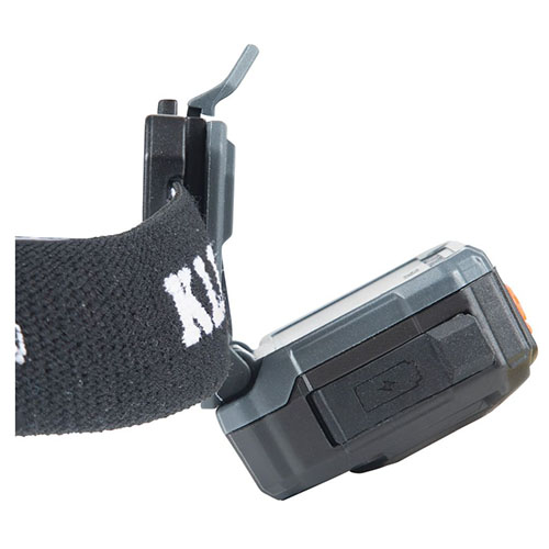 Photograph of Klein Tools Rechargeable Light Array Headlamp with Fabric Strap - 56049