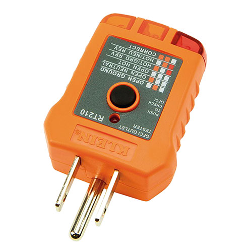 Photograph of Klein Tools Electrical Tester Kit with Dual-Range NCVT and GFCI Receptacle Tester - NCVT5KIT